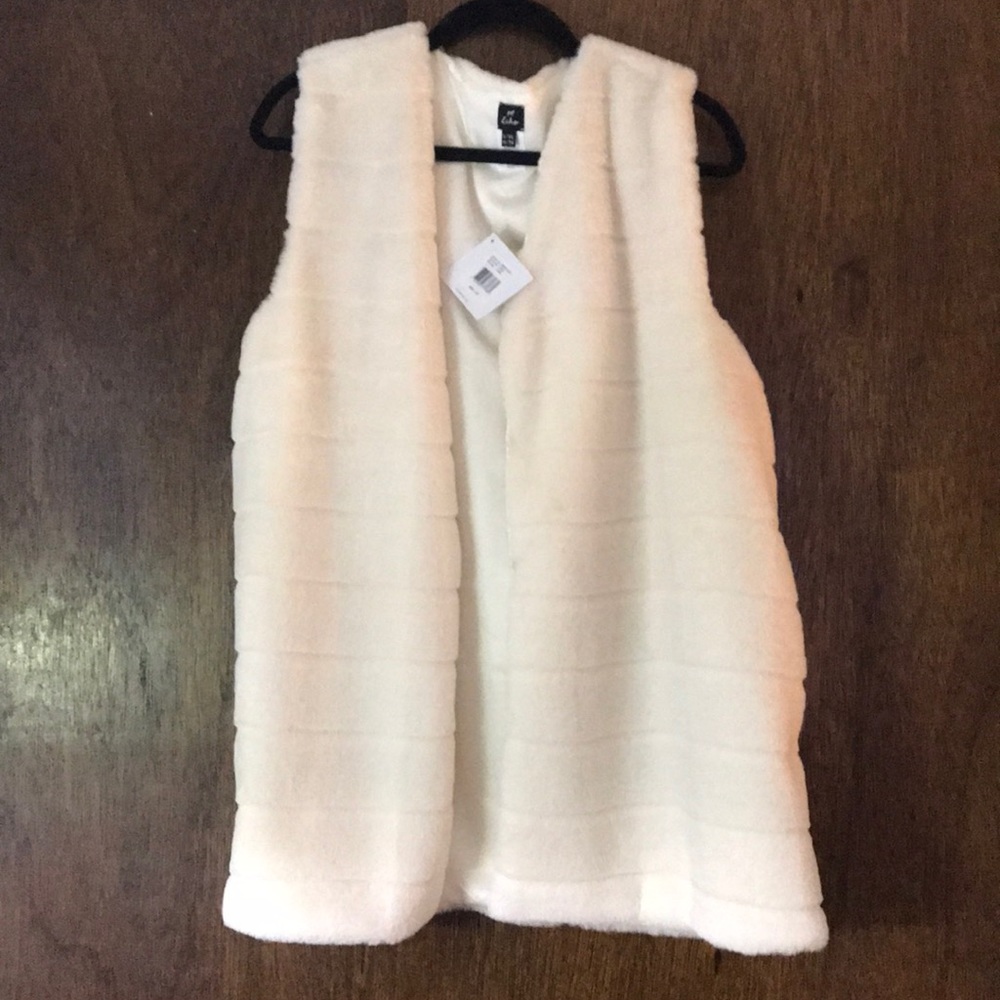 Faux fur vest Oprah Fav by Echo so soft